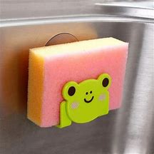 cartoon sponge/soap holder cute 1pc