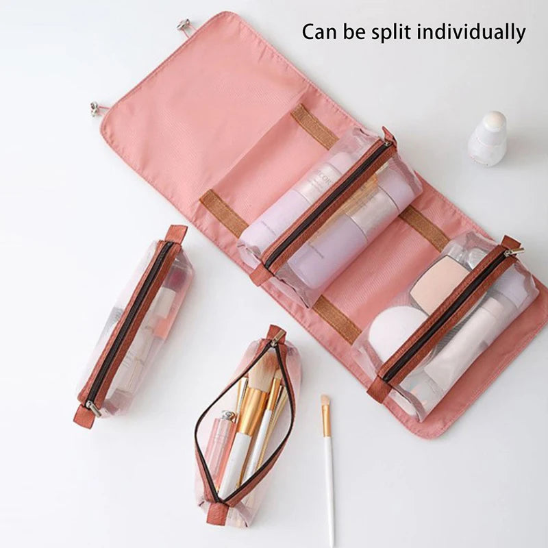 Fold Up Traveling Makeup Holder