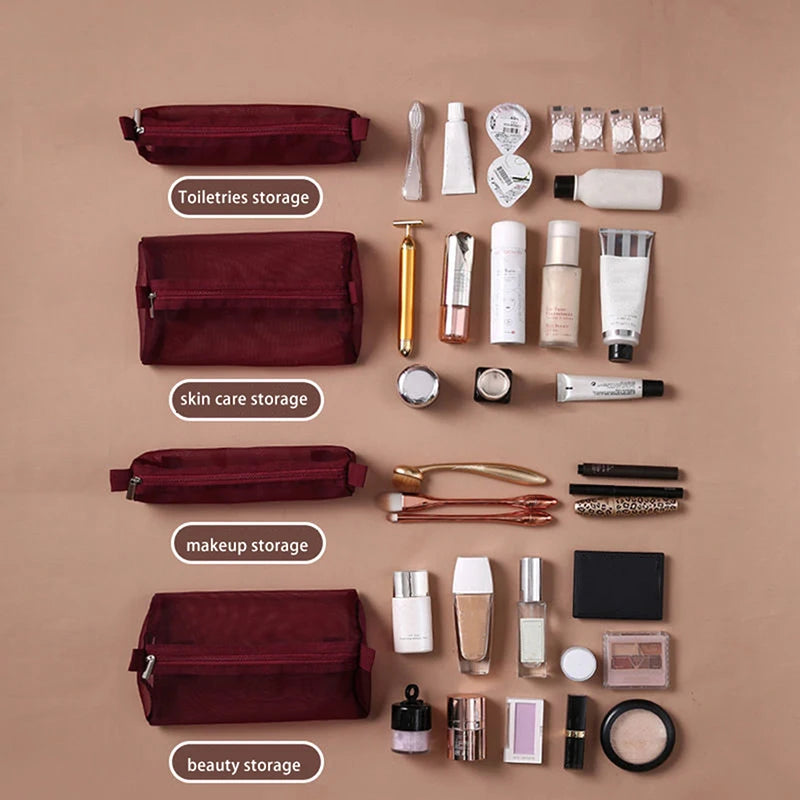 Fold Up Traveling Makeup Holder